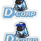 D-corp Stickers