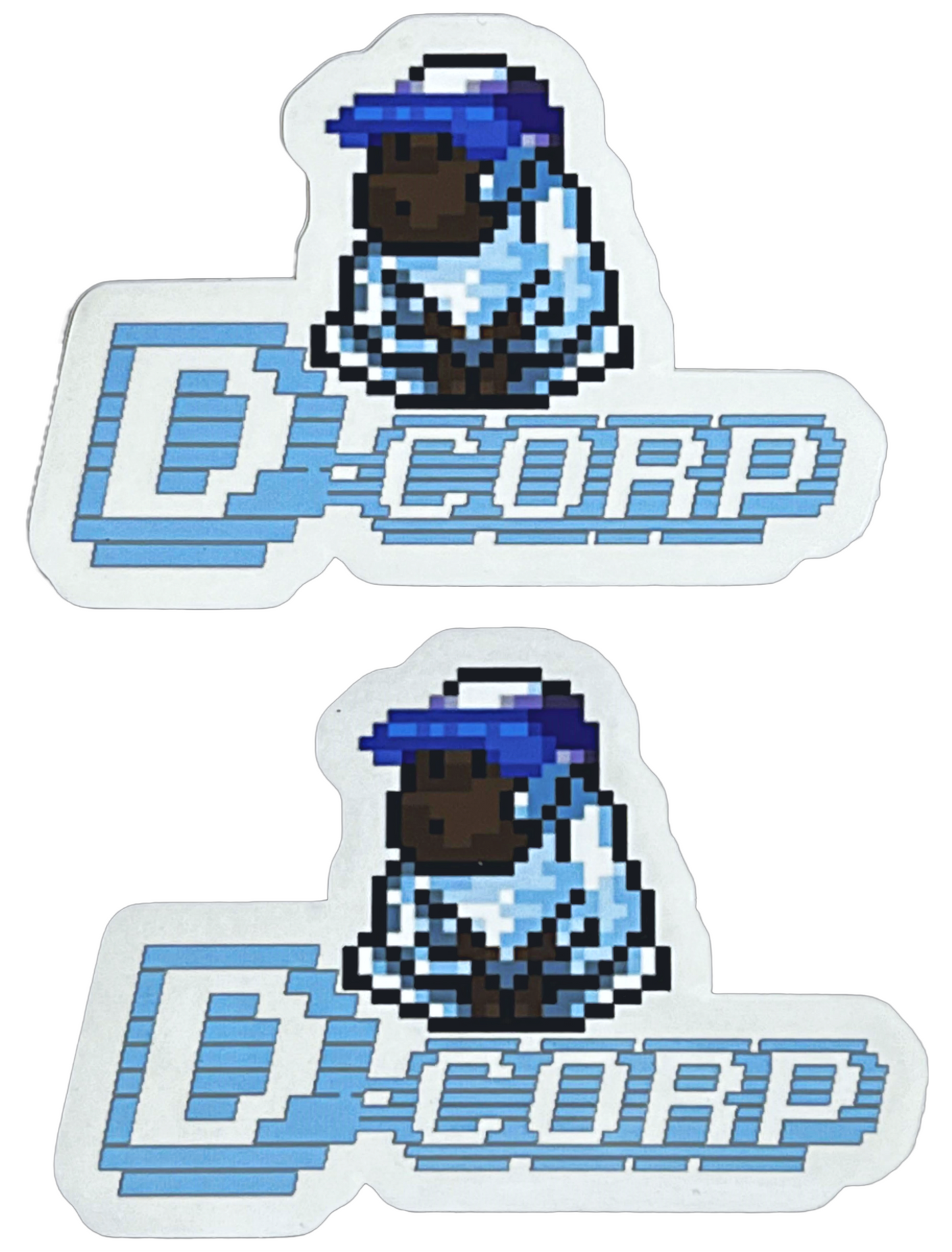 D-corp Stickers